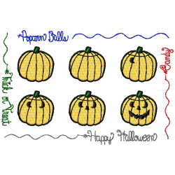 Halloween Embroidery Design 9